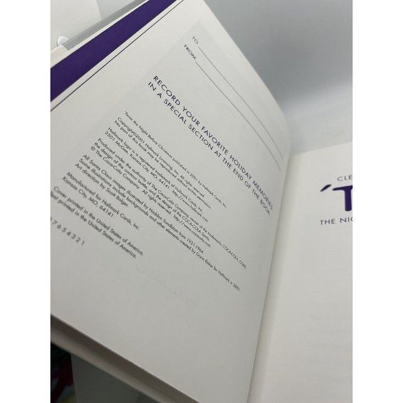 Coca Cola Santa Twas the Night Before Christmas Clement C Moore Book - Picture 7 of 13